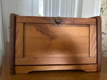 Solid Wood Bread Box