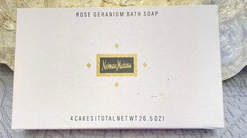 Neiman Marcus Four Rose Scented Soap Brand New Original Box