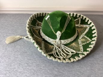 Belri Hats Pigalle Green Sombrero