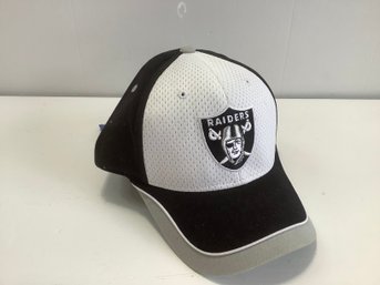 Black And White Raiders Hat #9