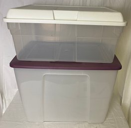 Two Storage Bins