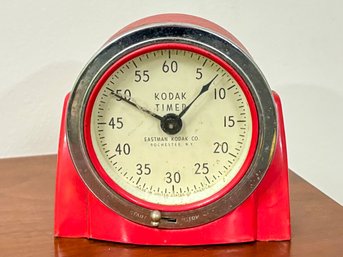 A Vintage Metal Kitchen Timer By Kodak