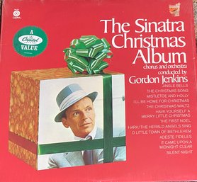 FRANK SINATRA- THE SINATRA CHRISTMAS ALBUM - LP  CAPITOL #SM-894- IN SHRINK - VG CONDITION