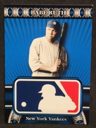 2010 Topps HTA Exclusive Babe Ruth Card - L