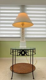 Obelisk Lattice Table Lamp