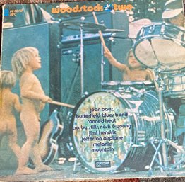 WOODSTOCK TWO - 2 LP SET- COTILLION RECORDS- HENDRIX, CSNY, MOUNTAIN - SD-2-400
