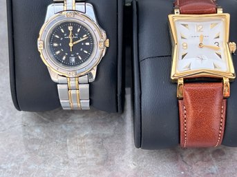 Pair Of Hamilton Men's Designer Watches