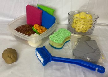 Cleaning Sponges And Brushes