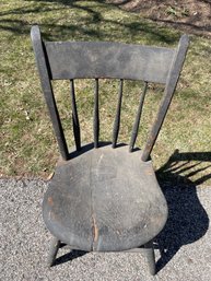 Primitive Spindle Back Chair