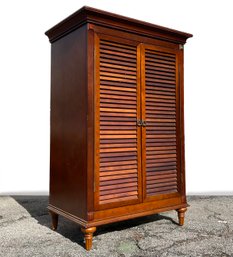 A Plantation Style Cabinet By The Bombay Company