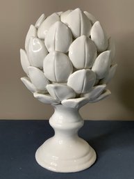 Ceramic Artichoke Sculpture