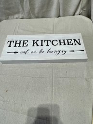 The Kitchen Sign