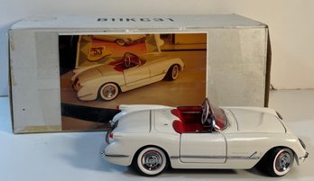 Franklin Mint Precision Model - 1953 Chevrolet White Corvette W/ Box!