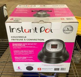 NEW Instant Pot 6 Quart Dehydrate Air Fryer Lid