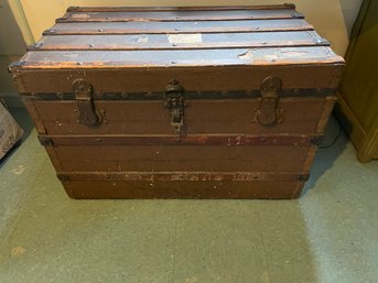 Antique Steamer Trunk.