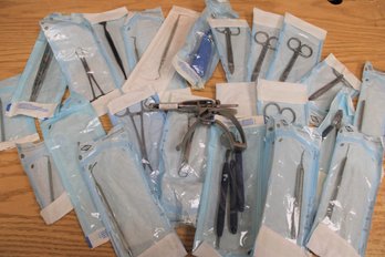Lot Six Of Dental Supplies Including Expasyl Retractor, Henry Schein & Darby