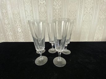 Cut Champagne Flutes