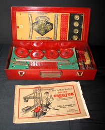 Erector Set From The A.C. Gilbert Company - Great Shape