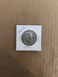 Beautiful 1952 Ben Franklin Half Dollar 90 Silver