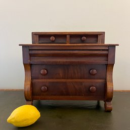 An Antique Salesman Sample - Chest