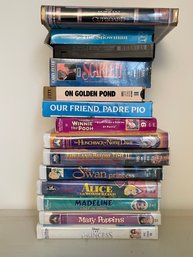 Lot Of VHS Cassettes Mostly Disney Movies