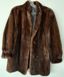 Keun Hwa Fur Genuine Mink Jacket, Size Medium