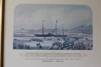 Britannia Ltd Edition Print 924/1000 Published By Cunard Steamship