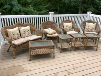 Wicker Patio Set