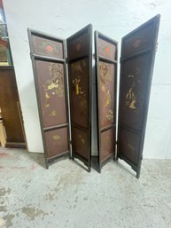 Chinese Paneled Screen (needs Repair)