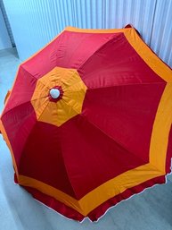 Beach Umbrella With Poles