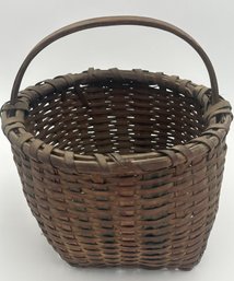 Fine Antique Late 19th Century Woven Basket