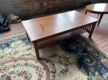 Mission Style Coffee Table Oak