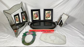 Mirrors Large 15x13 Pictures And A Tray 16x10