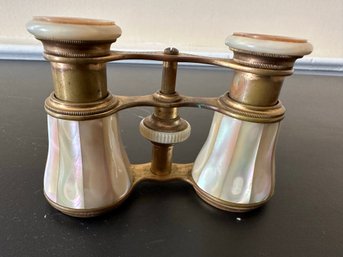 Mother Of Pearl Opera  Glasses From Chevalier France