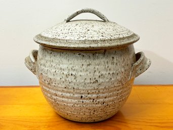 A Ceramic Canister - Ventilated