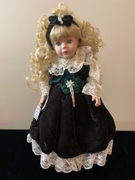 Vintage Rare Melissa Jane Victorian Collection Limited Edition Porcelain Doll