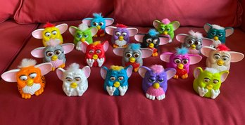 Group Of 18 FURBY McDonald's Toys 1998