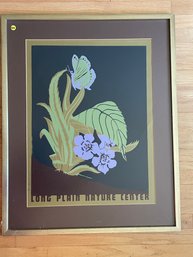 KAT BIERKAW SILK SCREEN 'LONG PLAIN NATURE CENTER'