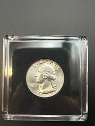 1964-D Uncirculated Silver Washington Quarter