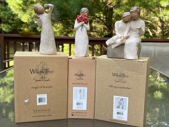 WILLOW TREE Lot Of 3 Figures Including Boxes (read Description)