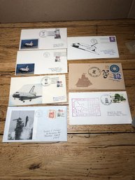 7 Envelopes With Cachets.    Lot 42