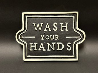 'Wash Your Hands' Wall Sign By Hearth & Hand With Magnolia