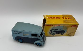 Vintage Dinky Toys ~ #465 MORRIS VAN CAPSTAN Cigarettes ~ W/Box