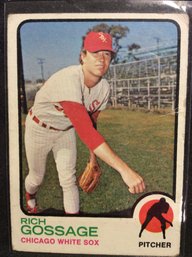 1973 Topps Rich Gossage Rookie Card - L
