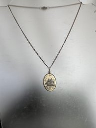 Scrimshaw Pendant