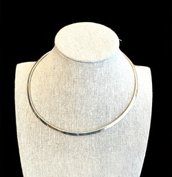 Beautiful Mexican Sterling Silver Choker Necklace