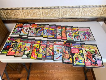 Group Of 22 Spiderman Collectable Series Comic Books 1963-1964