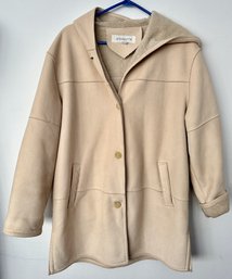 Liz Claiborne Teddy Coat Jacket, Size Large