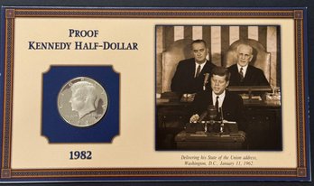 1982 Proof Kennedy Half Dollar