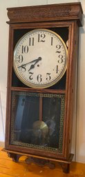 E. Ingraham Wall Regulator Clock